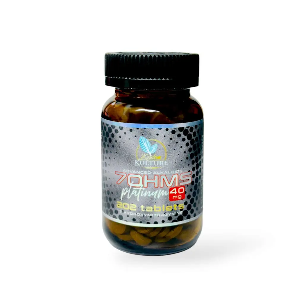 Kratom Kulture 7-OH Platinum Tablets 40mg-202ct.webp