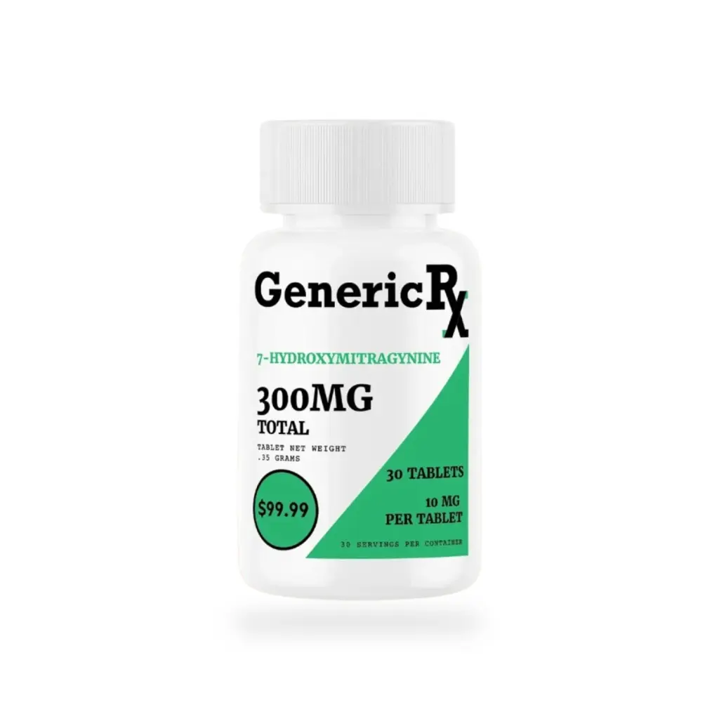 Generic RX 7-Hydroxymitragynine Chewable Tablets-30ct.webp