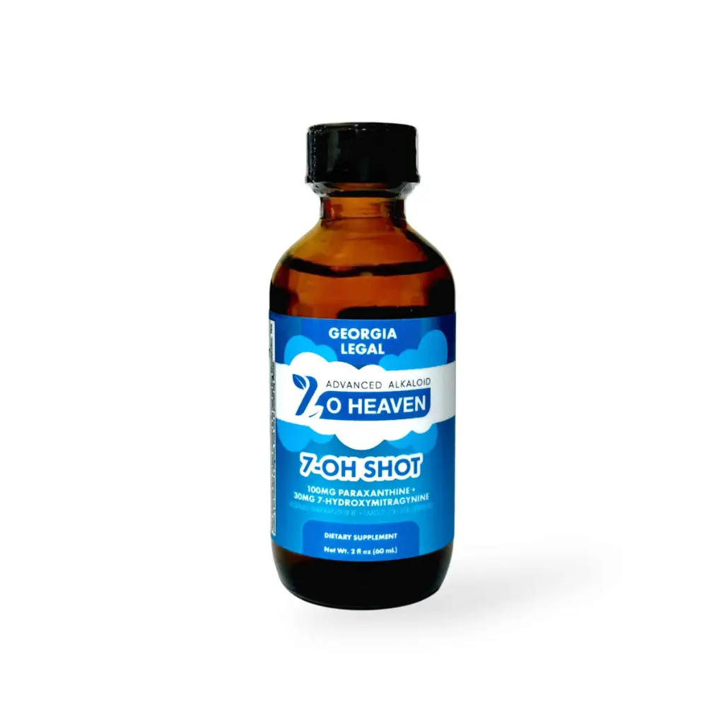 7 O'Heaven 7-OH 100mg Paraxanthine + 30mg Hydroxy Blue Shot 60ml.webp