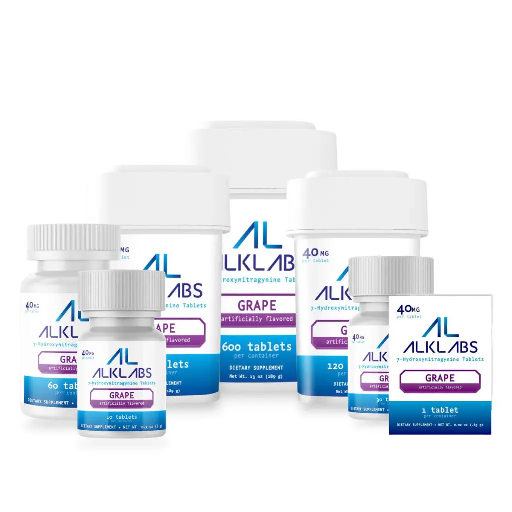 AlkLabs 7- Hydroxymitragynine Grape 40mg Tablet-All.webp