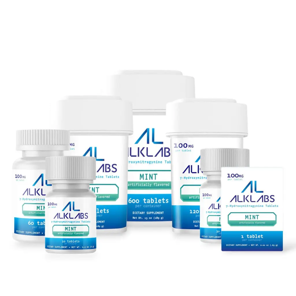 AlkLabs 7- Hydroxymitragynine Mint 100mg Tablet- All.webp