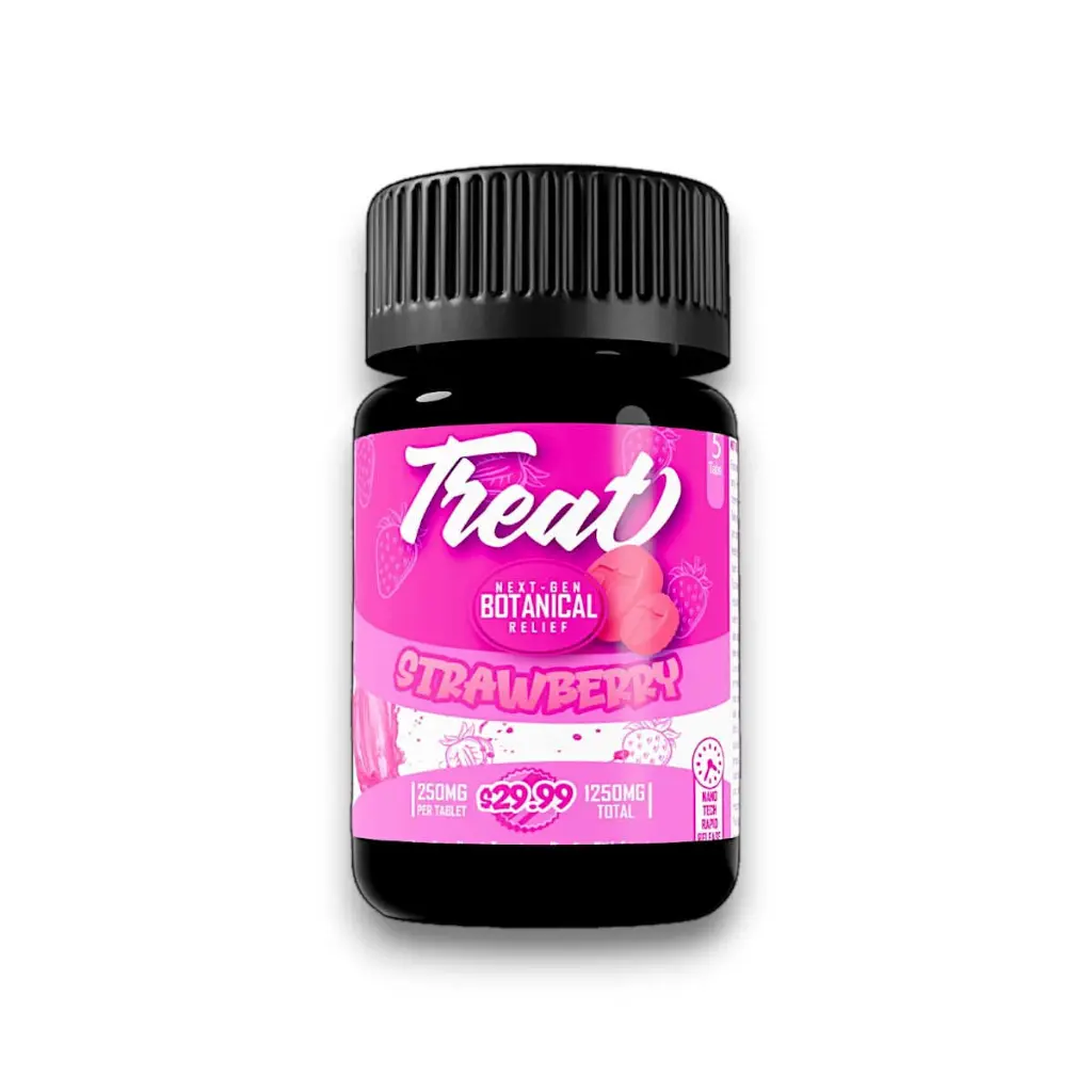 Treat Next- Gen Botanical Chewable Tablet Strawberry 250mg- 5ct.webp