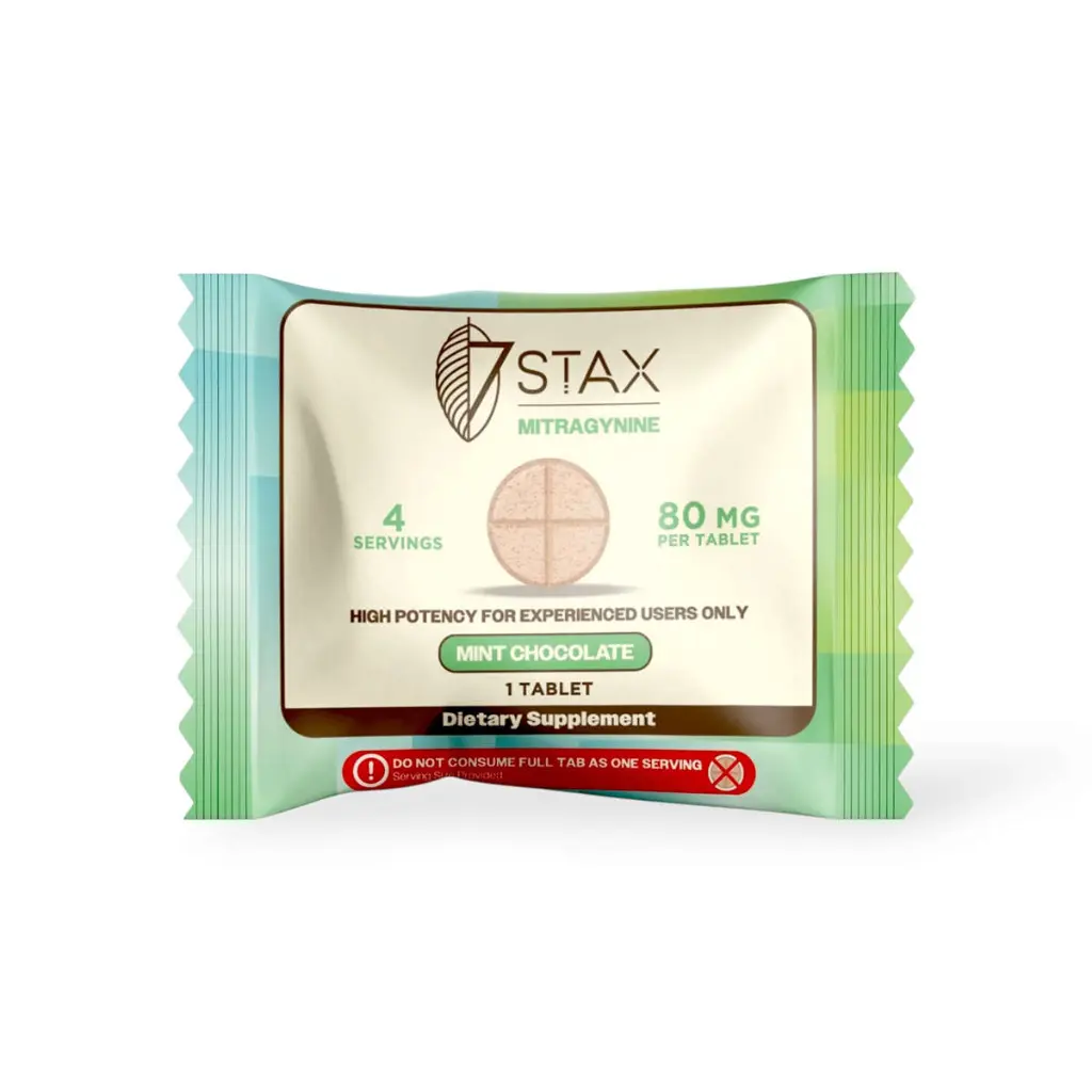7 Stax Next Generation Mitragynine Blend Tablets Mint Chocolate 80mg- 1ct.webp