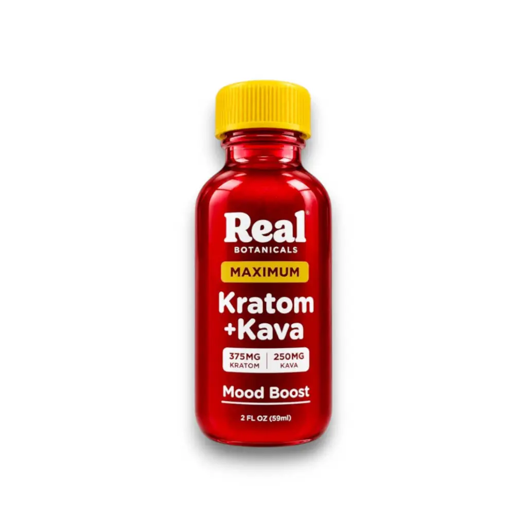 Real Botanicals Maximum Kratom + Kava Shot 2oz.webp