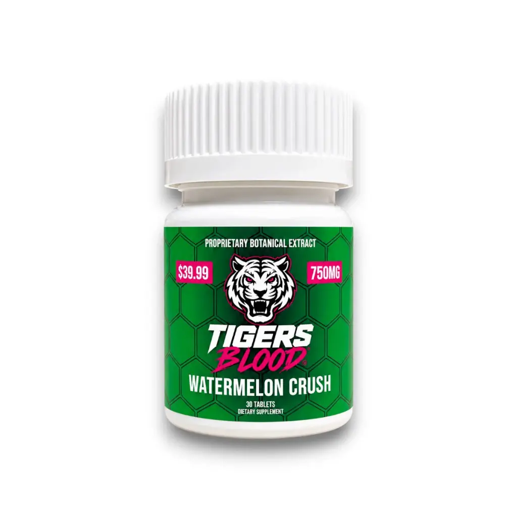 Tigers Blood Cat's Claw Chewable Tablets Watermelon Crush 75mg- 10ct.webp