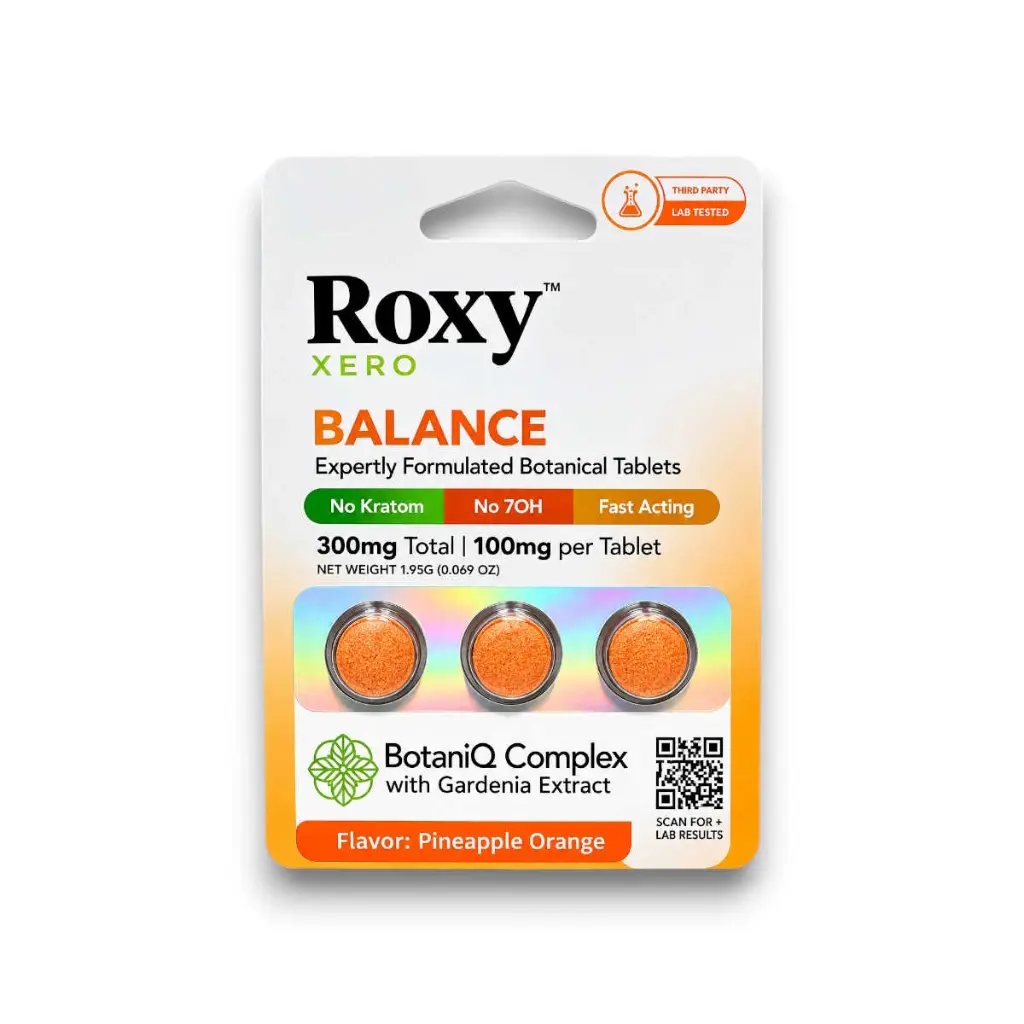 Roxy Xero Uriq Complex Chewable Tablets Pineapple Orange 100mg- 3ct.webp