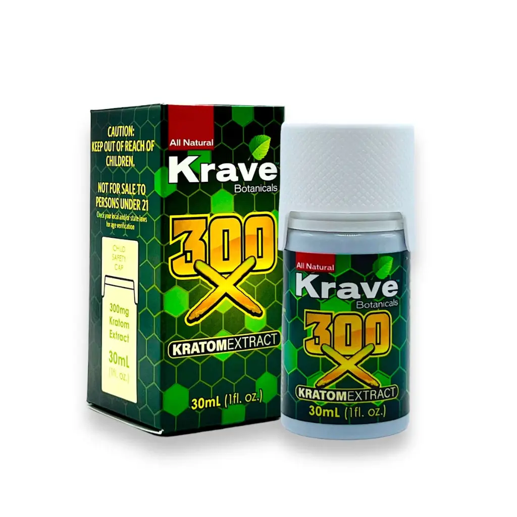 Krave 300x Kratom Extract Shot 30ml.webp