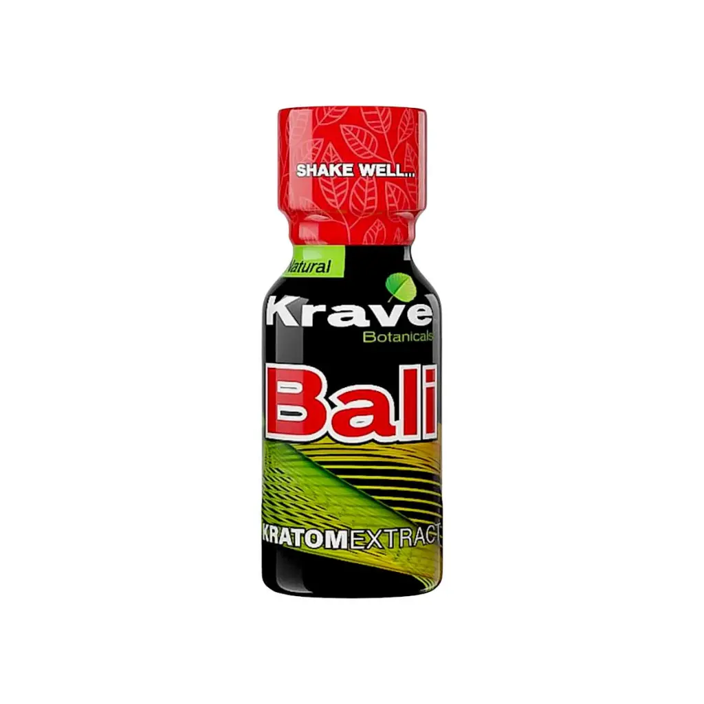 Krave Kratom Extract Shot Bali 1 Bottle.webp