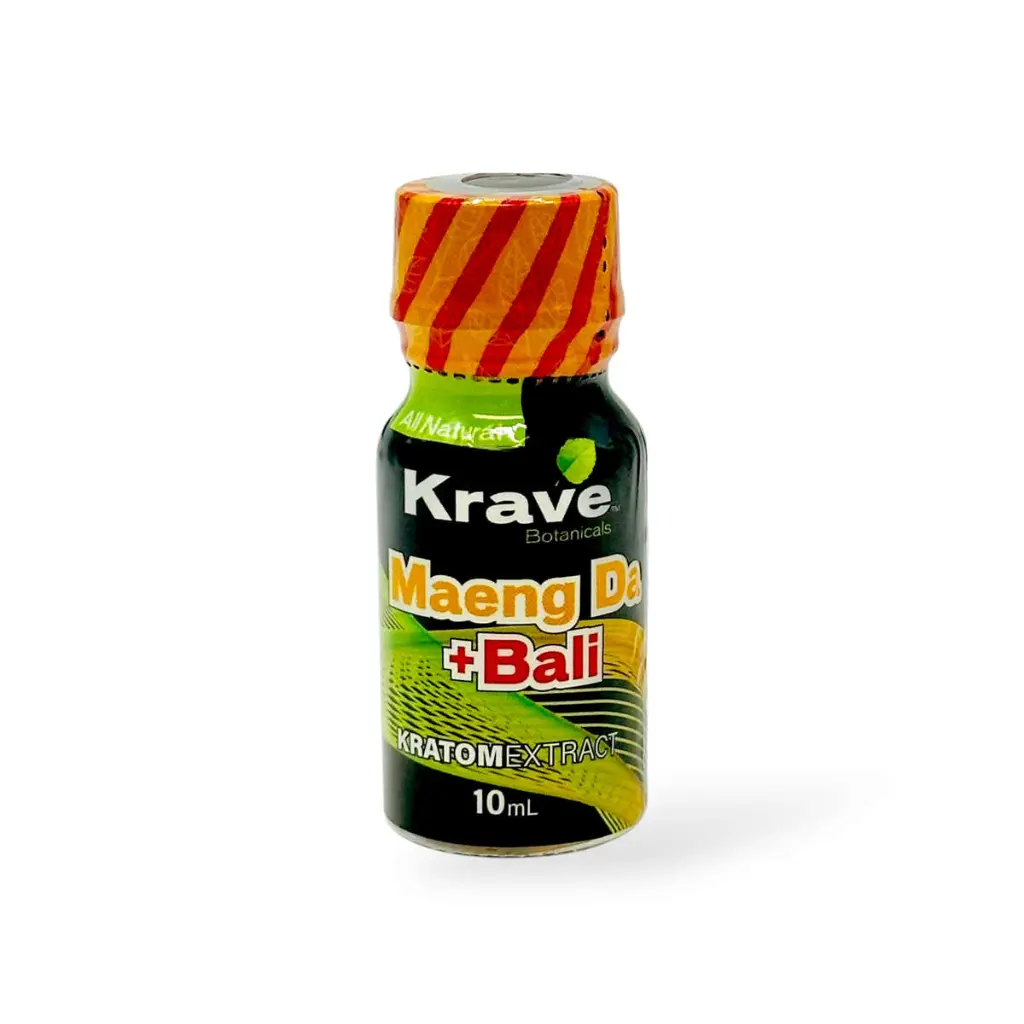 Krave Kratom Extract Shot Maeng Da + Bali.webp
