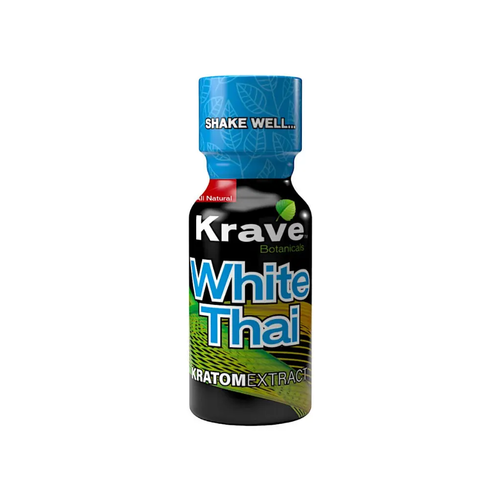 Krave Kratom Extract Shot White Thai 1 Bottle.webp
